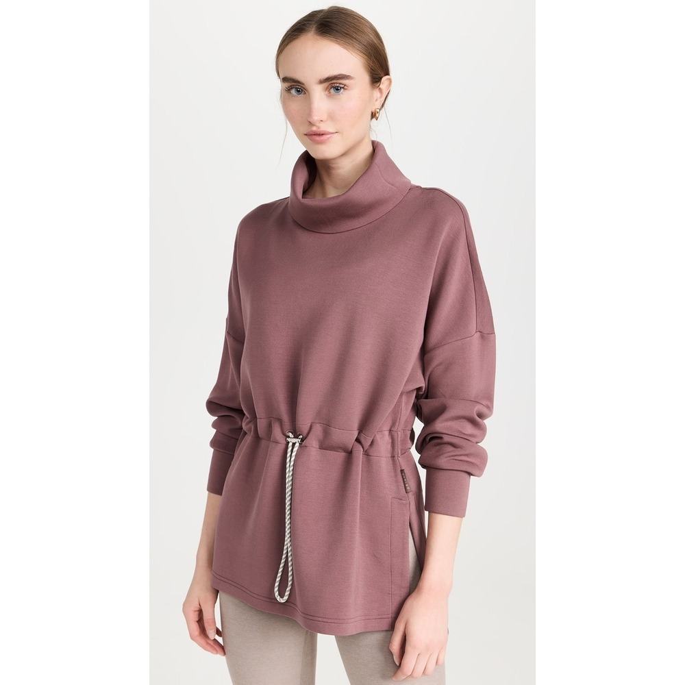 Varley Freya Sweatshirt Womens XS Athleisure Cozy Soft‎ Workout Yoga Cinch Waist